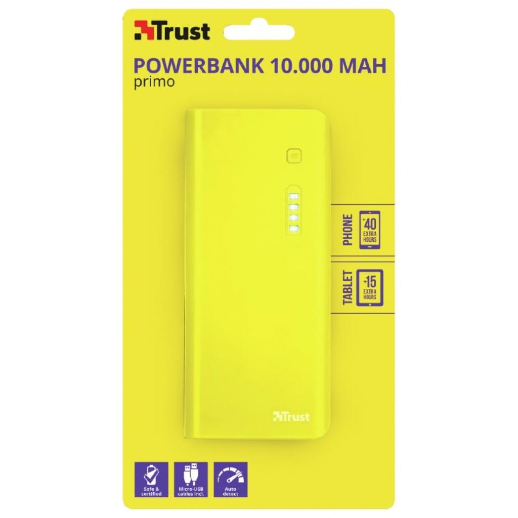 продаємо Trust Primo 10000 mAh Black, Yellow (22753_TRUST) в Україні - фото 4