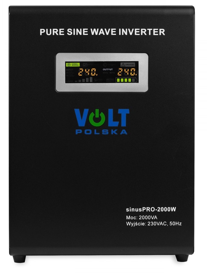 Ціна джерело безперебійного живлення Volt Polska Sinus Pro 2000 W 24/230V (1400/2000W) в Харкові