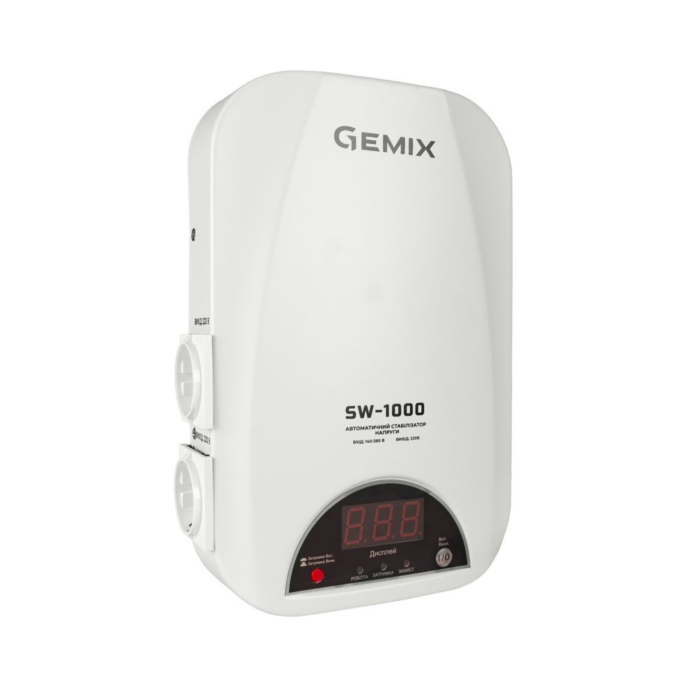 Стабилизатор напряжения Gemix SW-1000 отзывы - изображения 5
