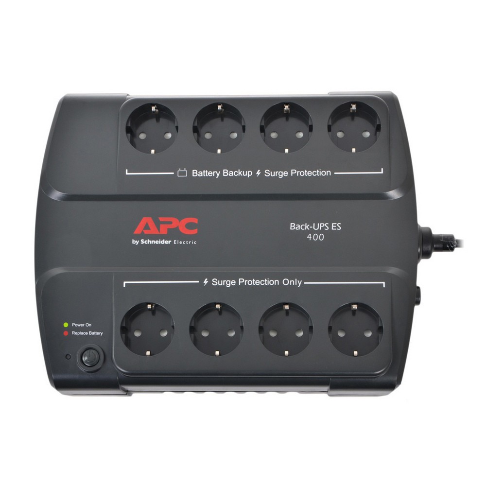 Джерело безперебійного живлення APC Back-UPS ES 400VA (BE400-RS)