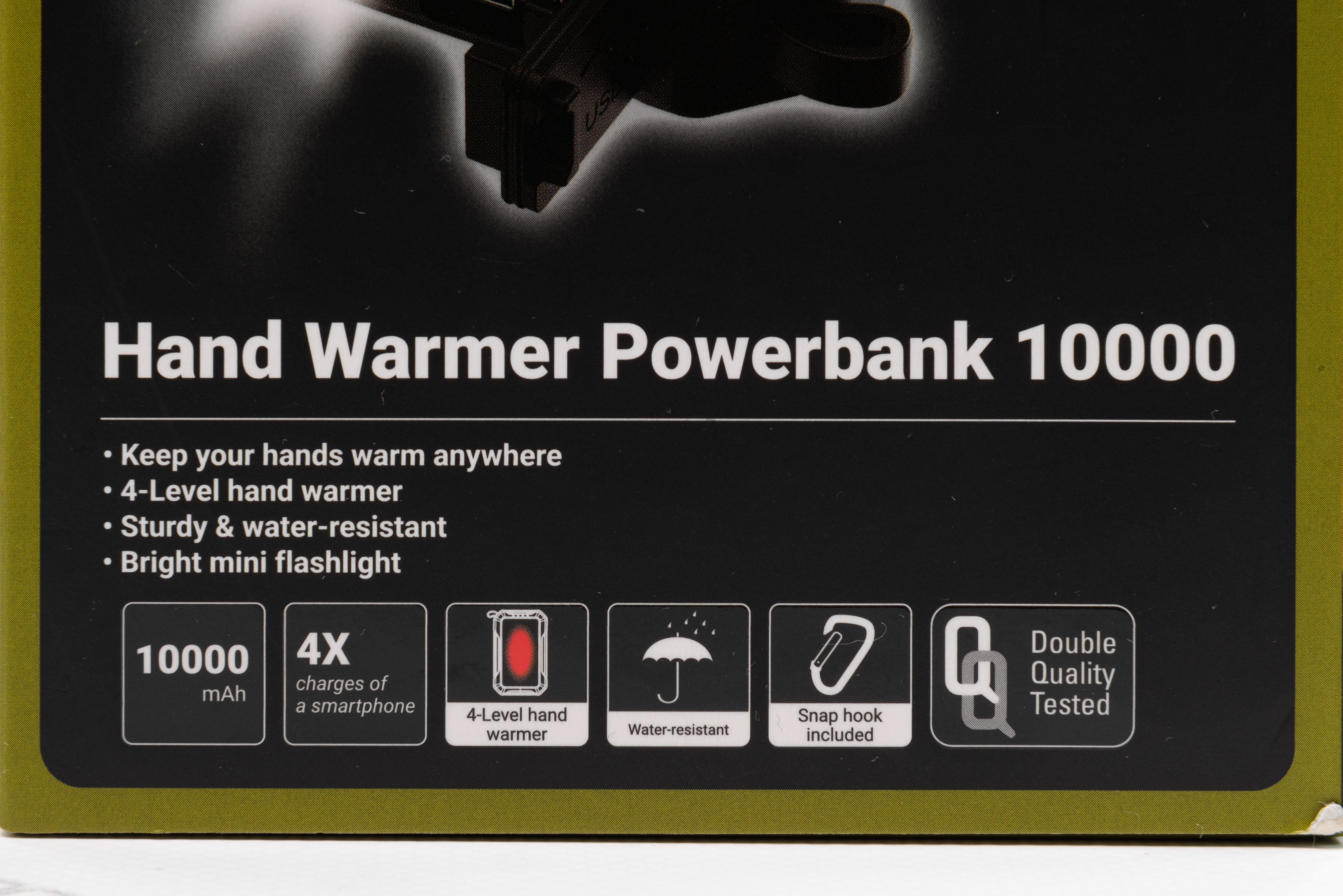 огляд товару Повербанк Sandberg 10000mAh Hand Warmer flashlight 1W USB-C/USB-A 2A/5V (420-65) - фотографія 12