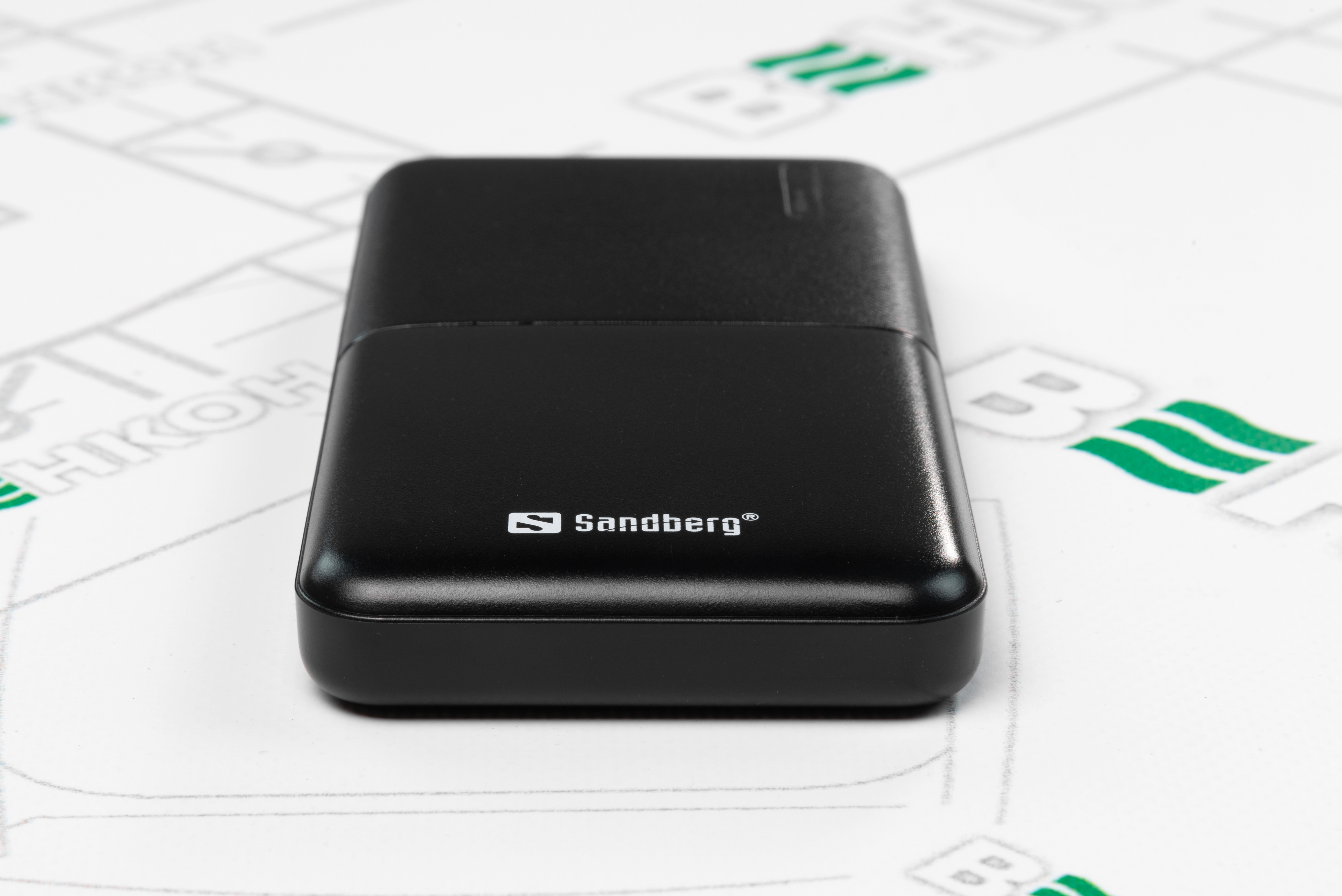 Повербанк Sandberg 10000mAh Saver USB-C Micro-USB output: USB-A*2 Total 5V/2.4A (320-34) отзывы - изображения 5