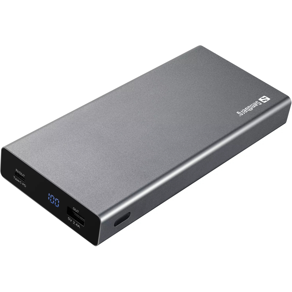 Повербанк Sandberg PD 88W 4,4A 20000 mAh, USB, 2хType-C OUT (420-52) в інтернет-магазині, головне фото