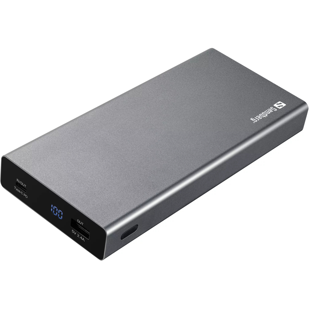 Sandberg PD 88W+12W 4,4A 20000 mAh, USB, 2хType-C OUT (420-52)