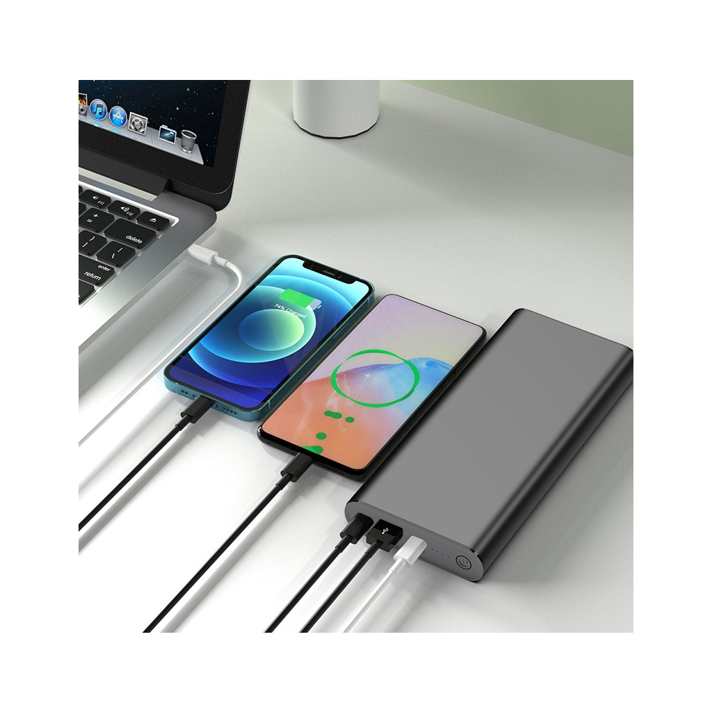 в продаже Повербанк PowerPlant 26800mAh PD/100W+18W QC/3.0 USB-C*2 USB-A (PB930470) - фото 3