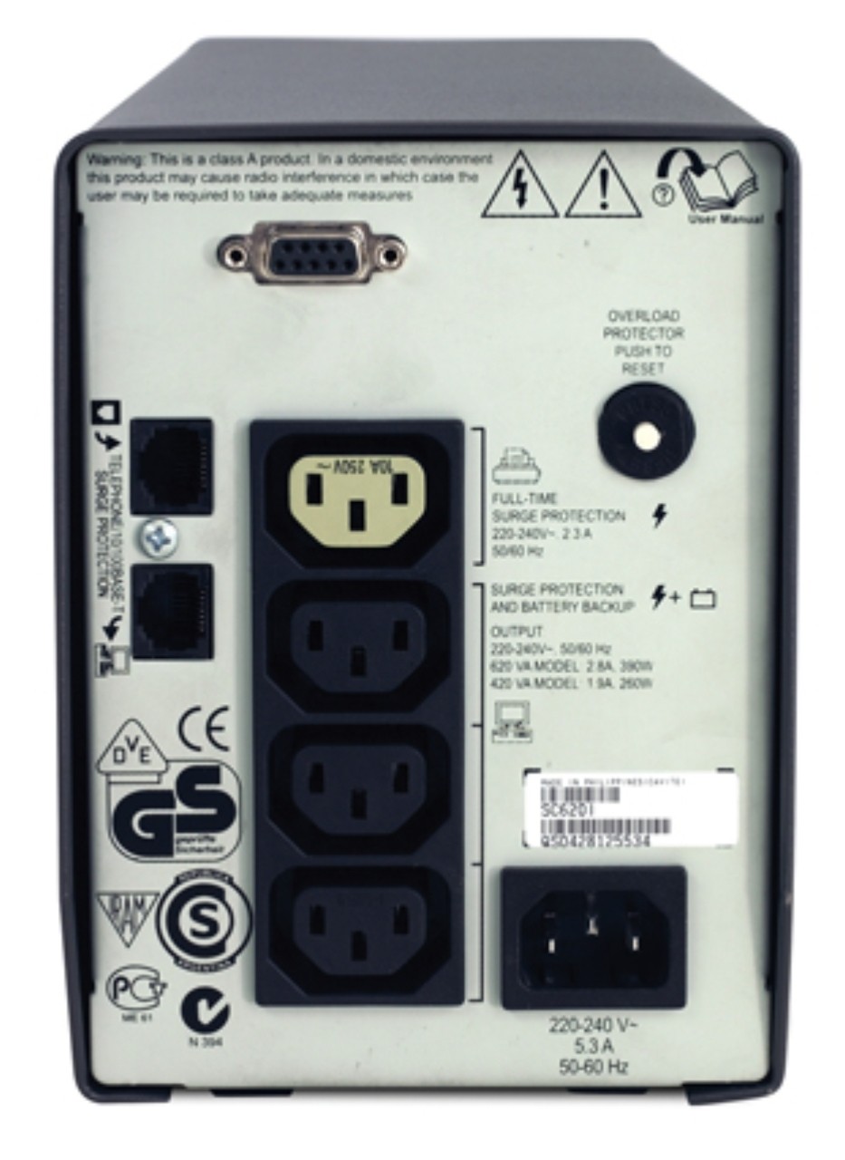 в продажу Джерело безперебійного живлення APC Smart-UPS SC 620VA (SC620I) - фото 3