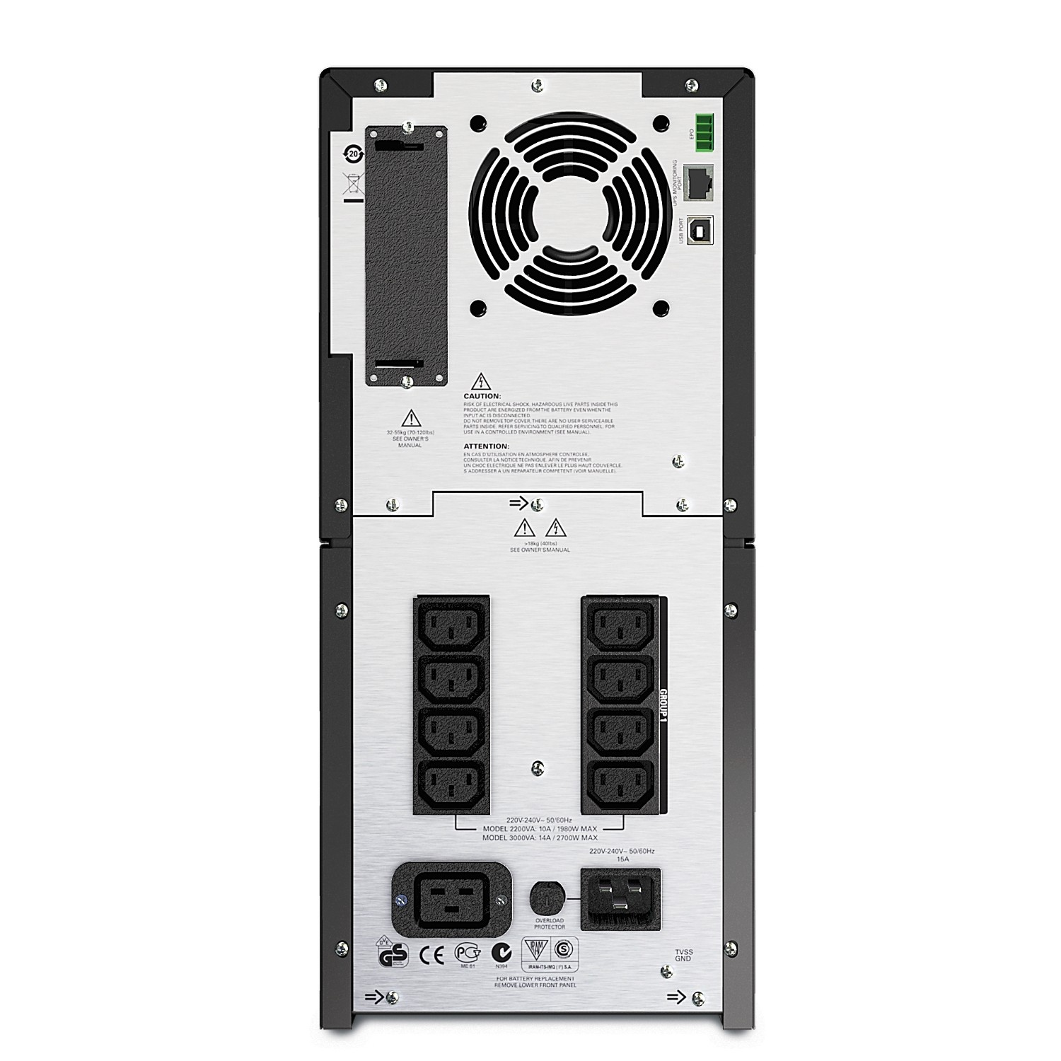 Источник бесперебойного питания APC Smart-UPS 2200VA LCD (SMT2200I) цена 0 грн - фотография 2