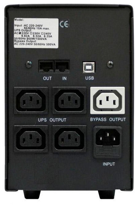 в продажу Джерело безперебійного живлення Powercom BNT-1000 AP USB - фото 3