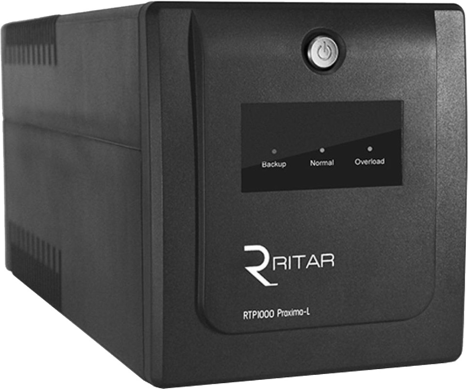 Ціна джерело безперебійного живлення Ritar RTP1000 (600W) Proxima-L (RTP1000L) в Запоріжжі