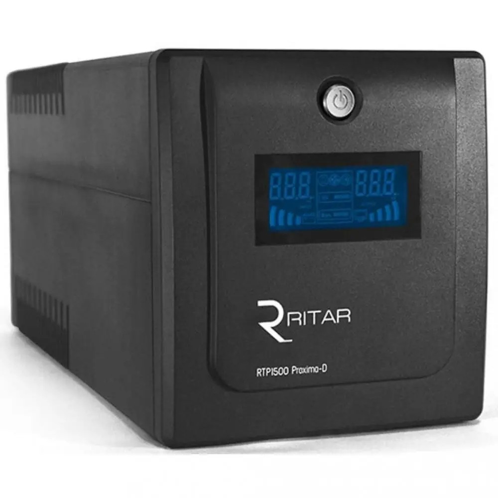 Джерело безперебійного живлення Ritar RTP1500 (900W) Proxima-D (RTP1500D)