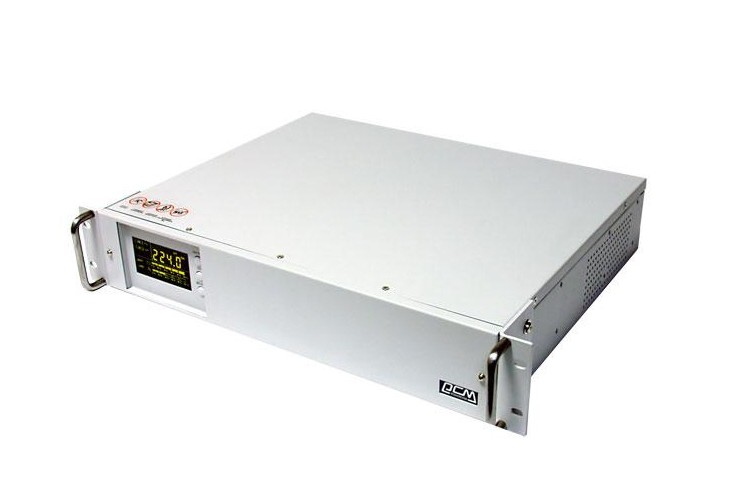 Источник бесперебойного питания Powercom SMK-2500A-RM LCD (RMK-2K5A-8GC-0011) в интернет-магазине, главное фото