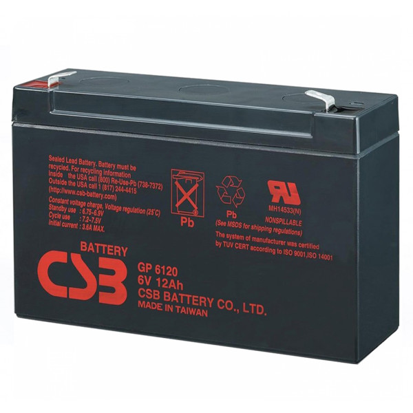 Отзывы аккумулятор CSB Battery GP6120