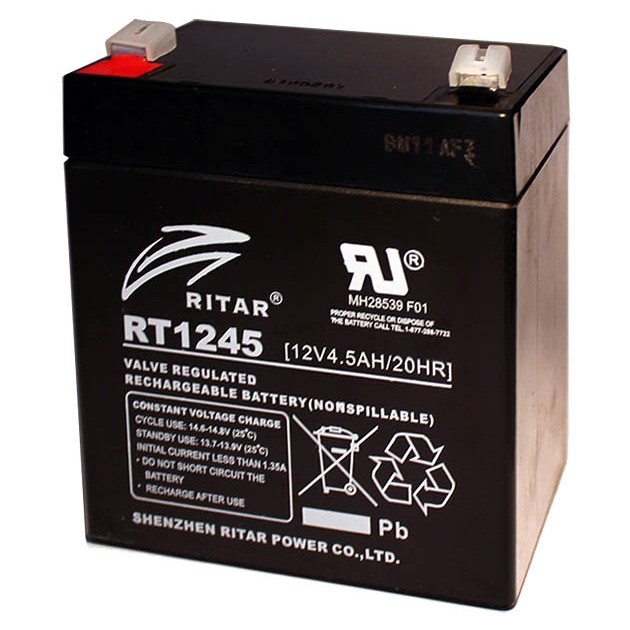Інструкція акумулятор Ritar RT1245B