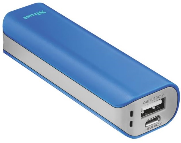 в продаже Повербанк Trust Primo Power Bank 2200mAh Blue (21222) - фото 3