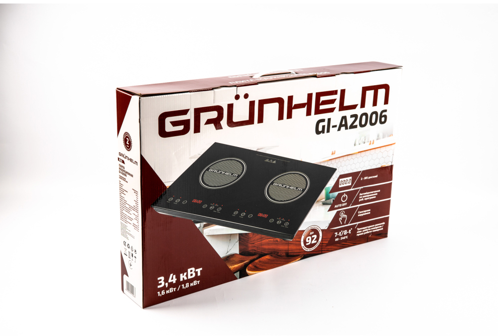 Плита настільна  Grunhelm GI-A2006 відгуки - зображення 5