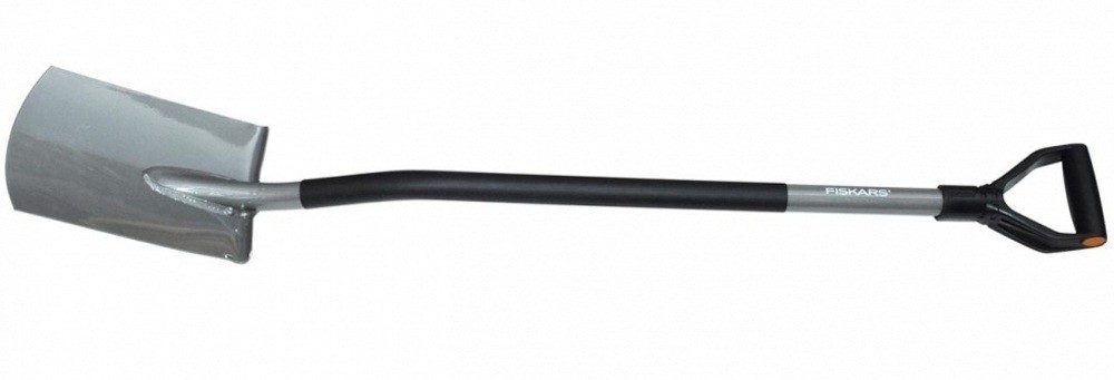 Лопата Fiskars Ergonomic с закругленным лезвием (1001411) цена 1499.00 грн - фотография 2