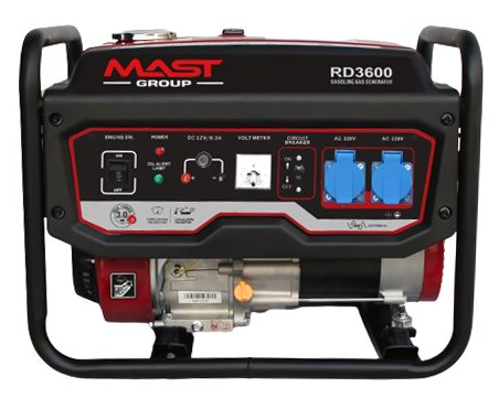 Генератор бензиновий Mast Group RD3600
