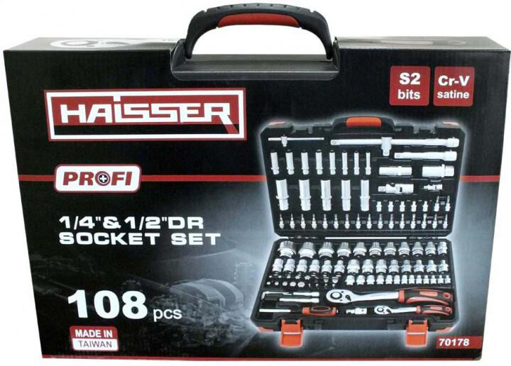Набір інструментів Haisser 108 шт. (70178) характеристики - фотографія 7