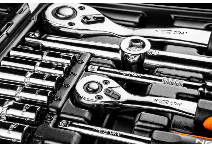 в продажу Набір інструментів Neo Tools 111 шт. Cr-V (08-910) - фото 3