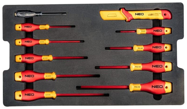 Набір інструментів Neo Tools 52 шт. (01-311) огляд - фото 8