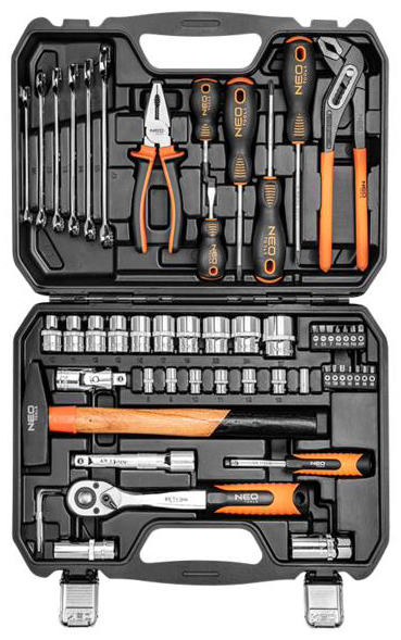 Набір інструментів Neo Tools 56 шт. Cr-V (08-684) в інтернет-магазині, головне фото