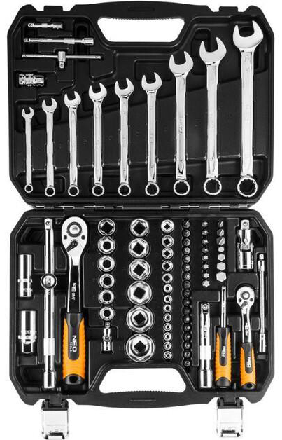 Набор инструментов Neo Tools 82 шт. Cr-V (08-672) в интернет-магазине, главное фото
