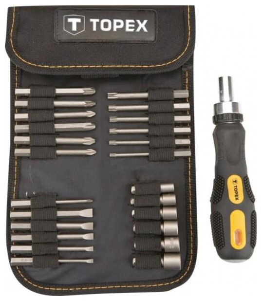 Купить набор инструментов Topex 26 шт. (39D352) в Львове