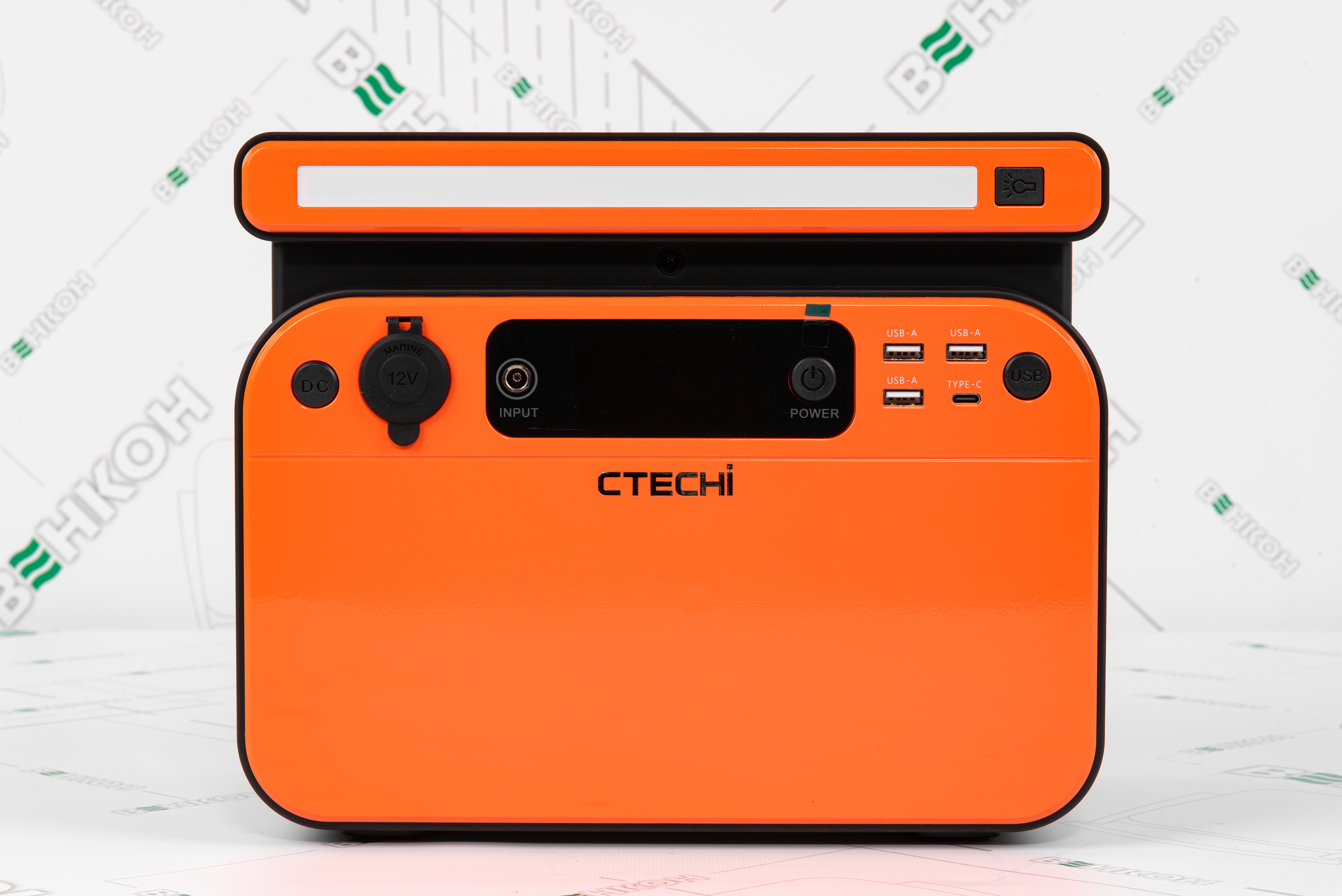 Портативна зарядна станція Ctechi GT500 220V 518Wh Orange Wireless відгуки - зображення 5