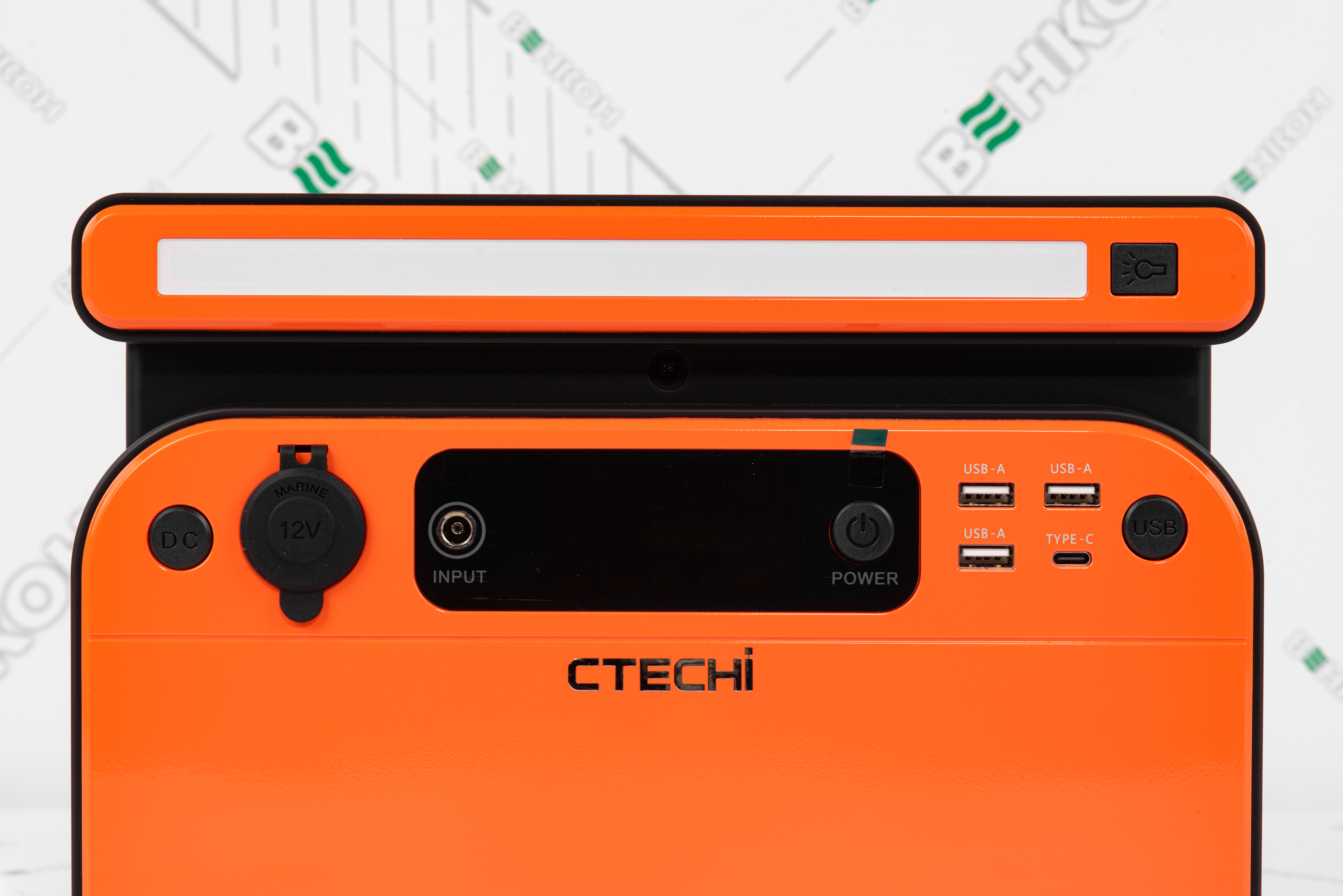 Портативна зарядна станція Ctechi GT500 220V 518Wh Orange Wireless інструкція - зображення 6