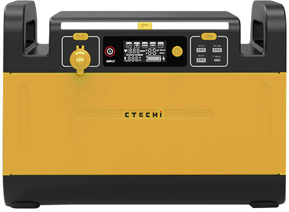 Портативна зарядна станція Ctechi GT1500 220V 1210Wh Orange в інтернет-магазині, головне фото