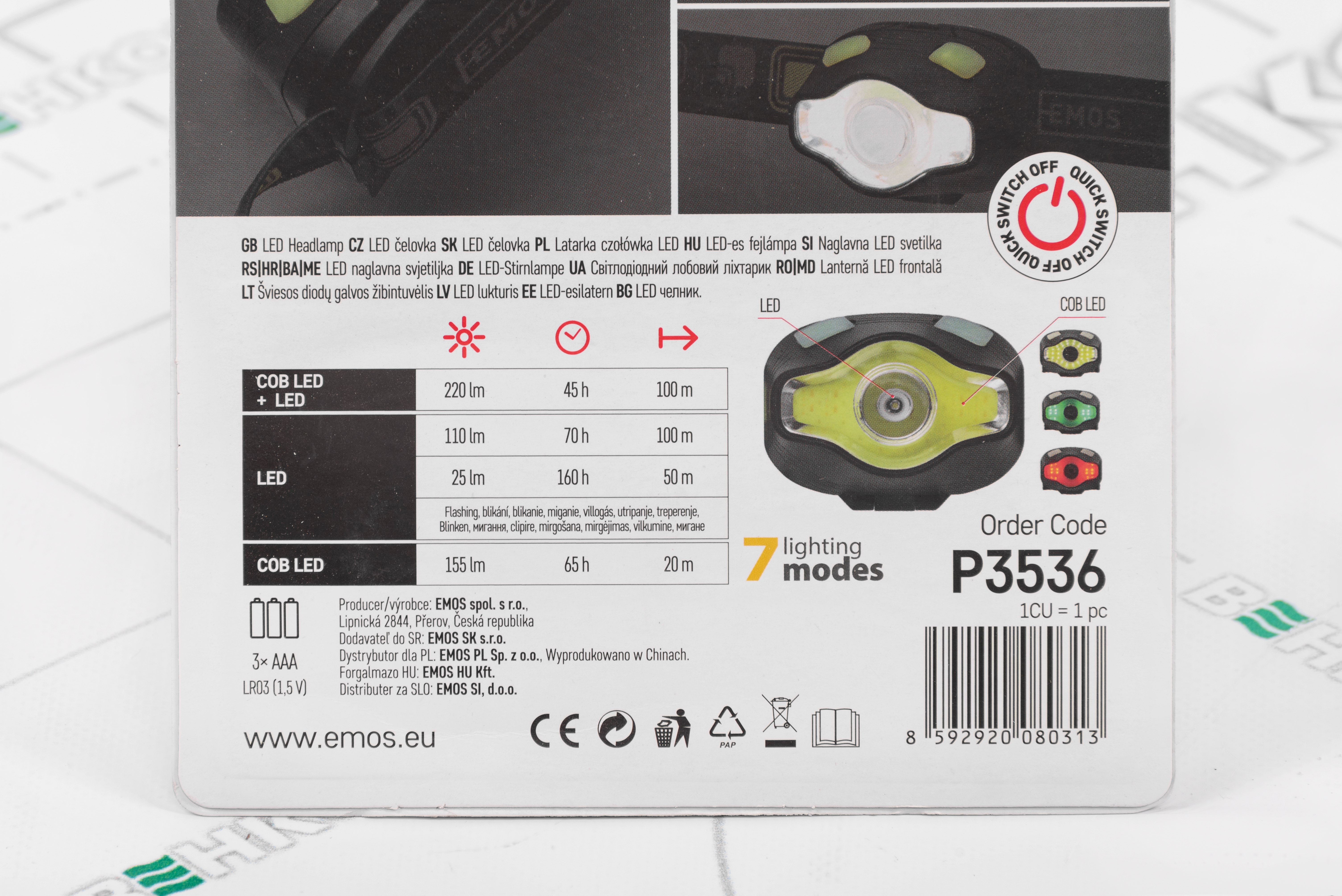 Ліхтар Emos P3536 характеристики - фотографія 7