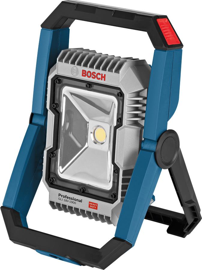 Характеристики ліхтарик Bosch GLI 18V -1900, 18B, 1900 люмен, 1.6 кг, Solo (0.601.446.400)