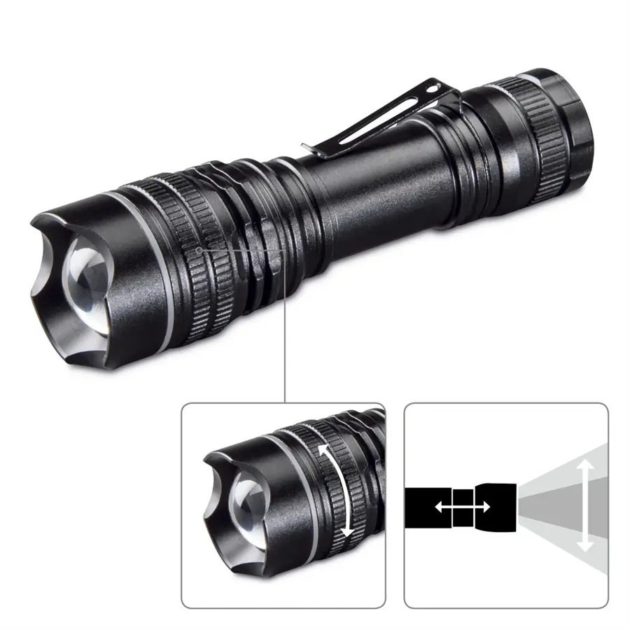 Ліхтарик Hama Professional 1 LED Torch L100 Black інструкція - зображення 6