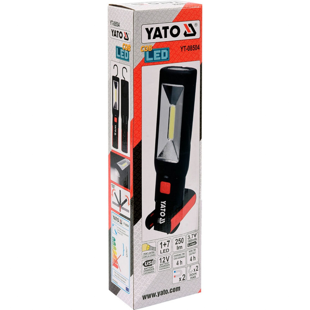 Фонарь аккумуляторный Yato YT-08504 отзывы - изображения 5