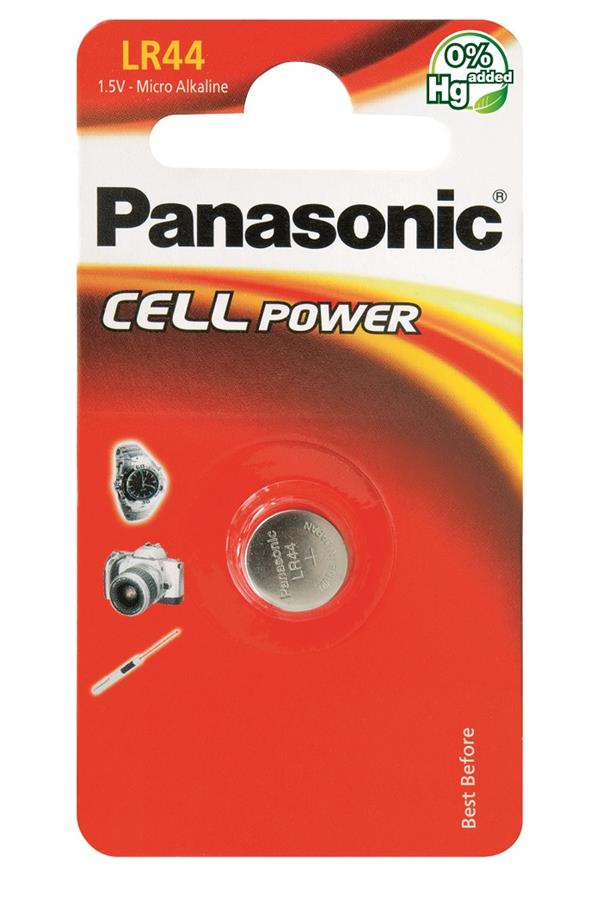 Батарейка Panasonic LR44 BLI 1 в интернет-магазине, главное фото