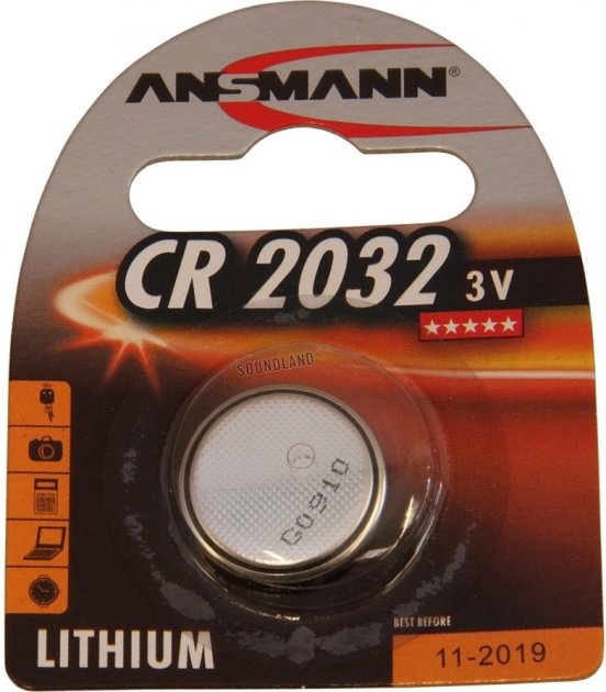 Инструкция батарейка Ansmann CR 2032 (5020122)