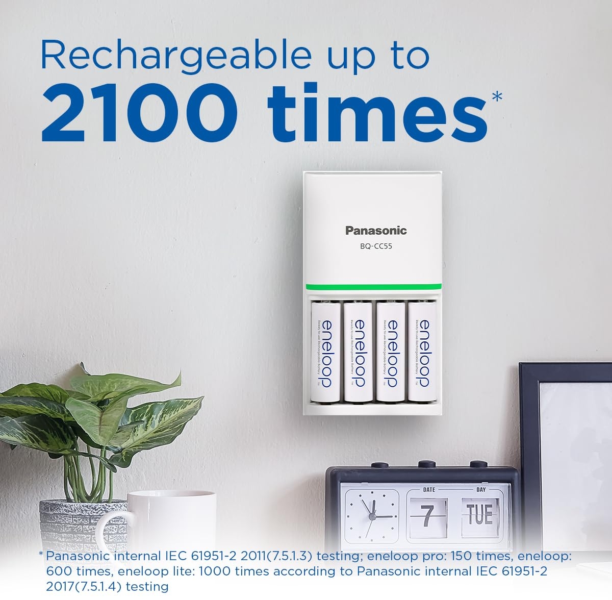 Аккумулятор Panasonic Eneloop NI-MH AA 2000 mAh 4шт отзывы - изображения 5