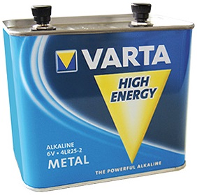 Батарейка VARTA High Energy 4LR25-2 для фонаря Work Flex BL40