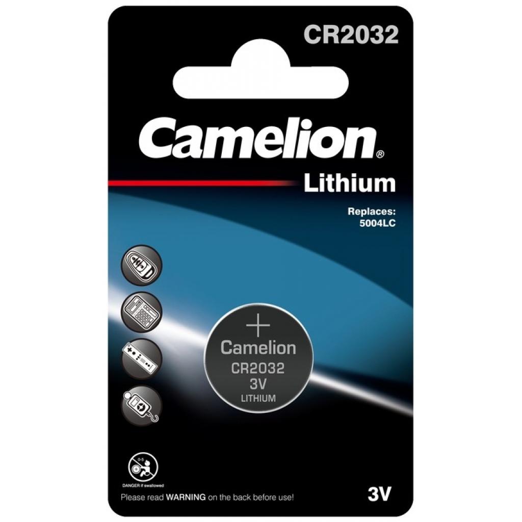 Батарейка Camelion CR 2032 Lithium * 1 (CR2032-BP1) в интернет-магазине, главное фото