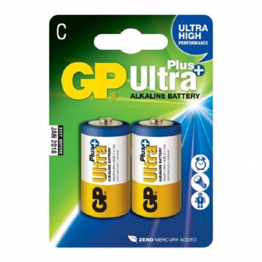 Батарейка Gp C GP Ultra Plus Alkaline LR14 * 2 (14AUP-U2) в интернет-магазине, главное фото