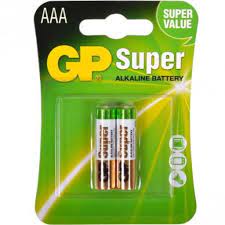 Батарейки типу ААА Gp AAA LR3 Super Alcaline * 2 (24A-U2 / 4891199000041)