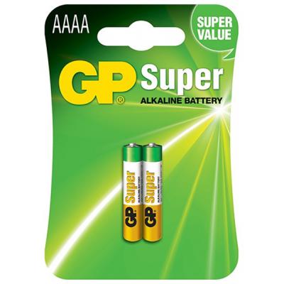 Батарейка Gp AAAA LR61 Super Alcaline * 2 (25A-U2 / 4891199058615) в інтернет-магазині, головне фото