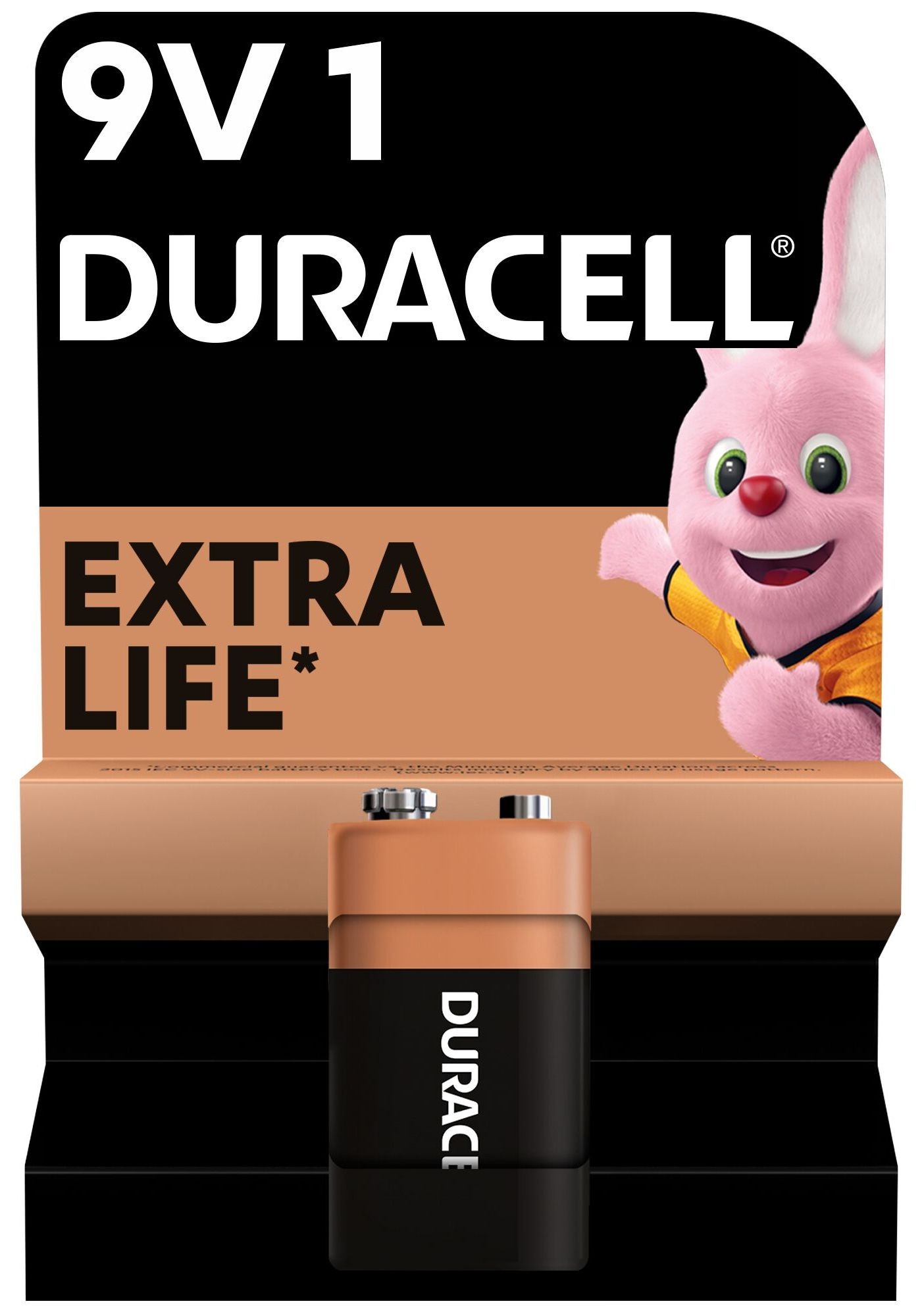 Батарейка Duracell 6LR61 MN1604 9V, 1 шт (5000394066267) цена 209.00 грн - фотография 2
