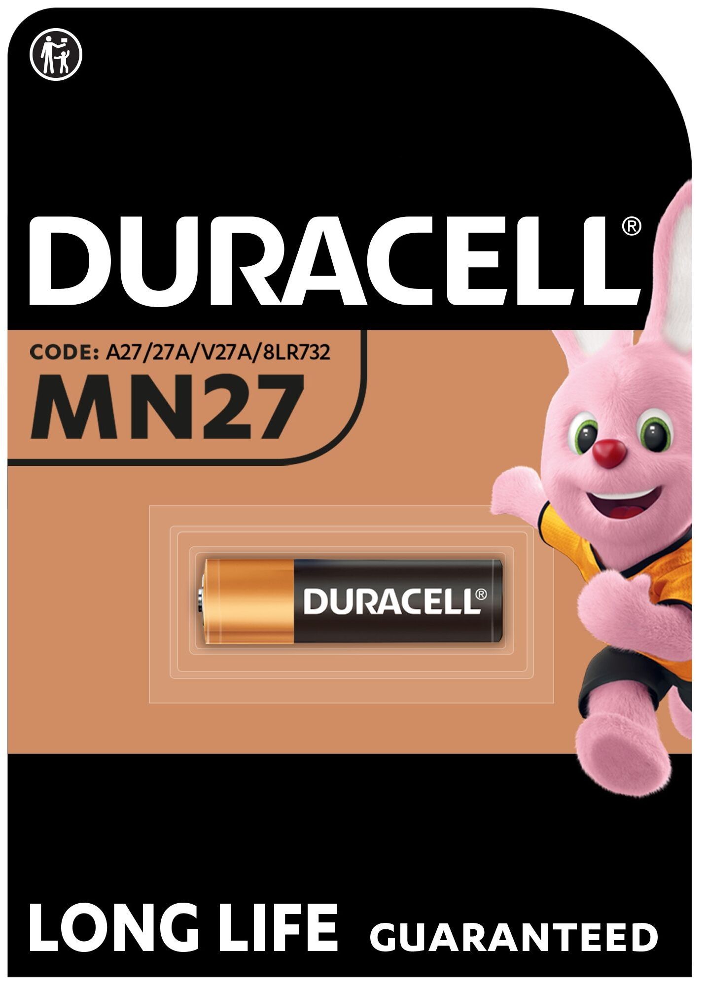Батарейка Duracell MN27 / A27 (5007388) ціна 95 грн - фотографія 2