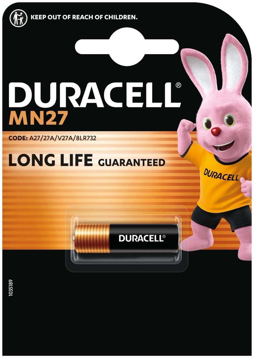 Батарейка Duracell MN27 / A27 (5000394023352)