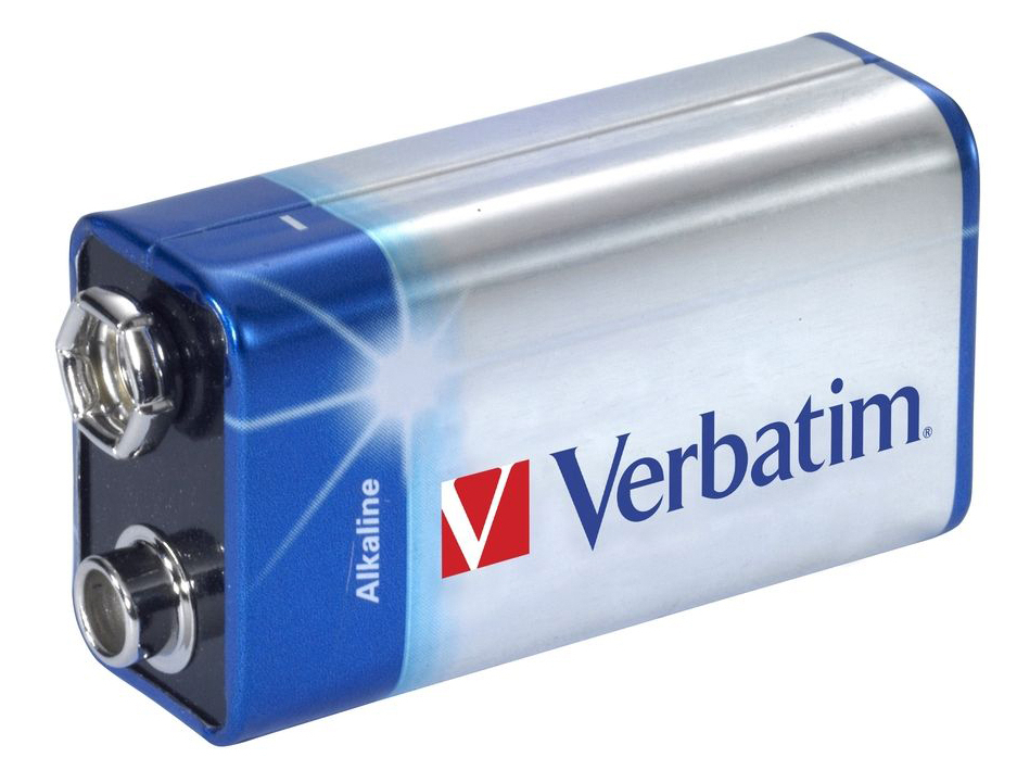 Батарейка Verbatim Alcaline 9V * 1 (49924) цена 84.00 грн - фотография 2