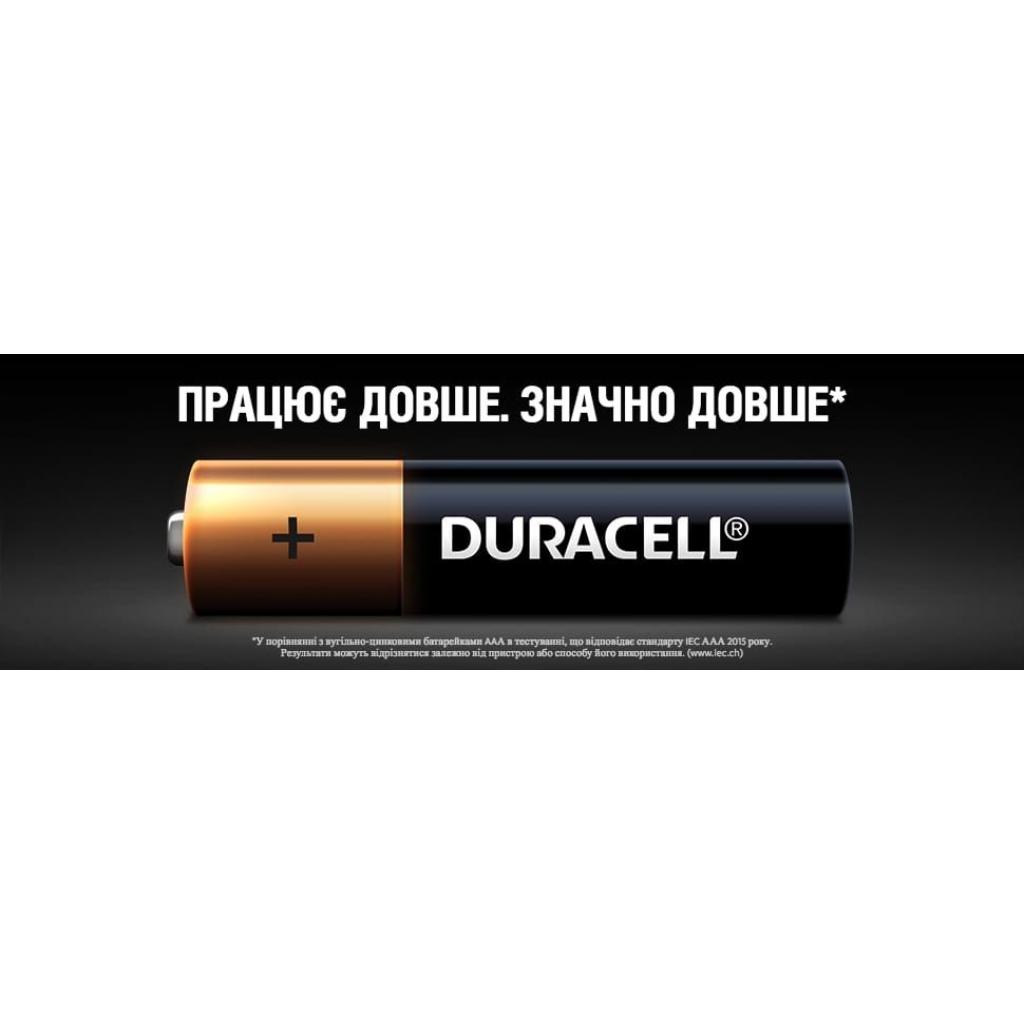 Батарейка Duracell AAA MN2400 LR03 * 6 (5000394107472 / 81483511) обзор - фото 8