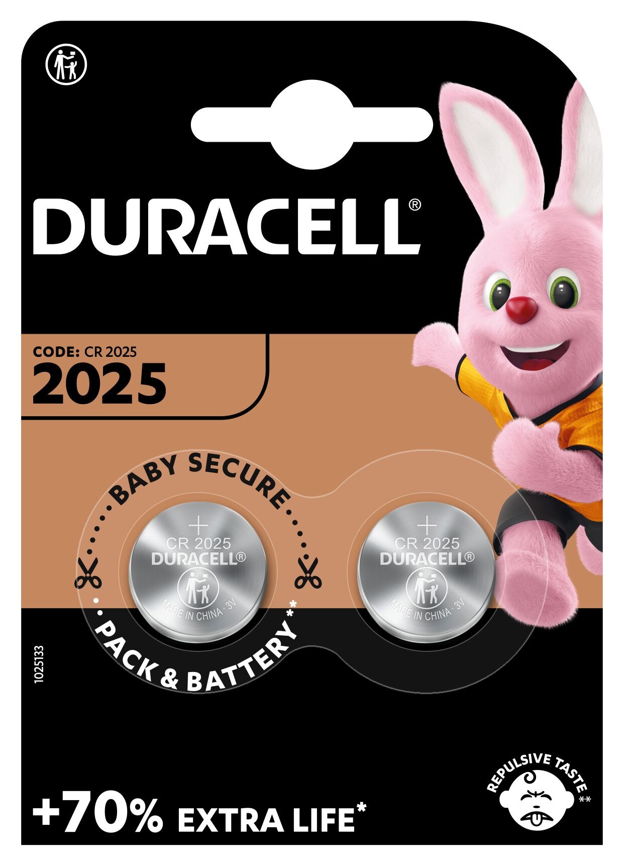 Батарейка Duracell CR 2025 / DL 2025 * 2 (5000394203907 / 5008922) в Ровно