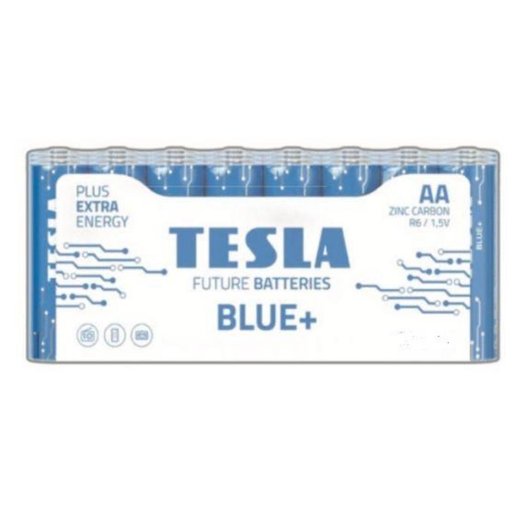 Батарейка Tesla AA Blue+ R6 CARBON ZINK 1.5V * 24 (8594183392172) в інтернет-магазині, головне фото