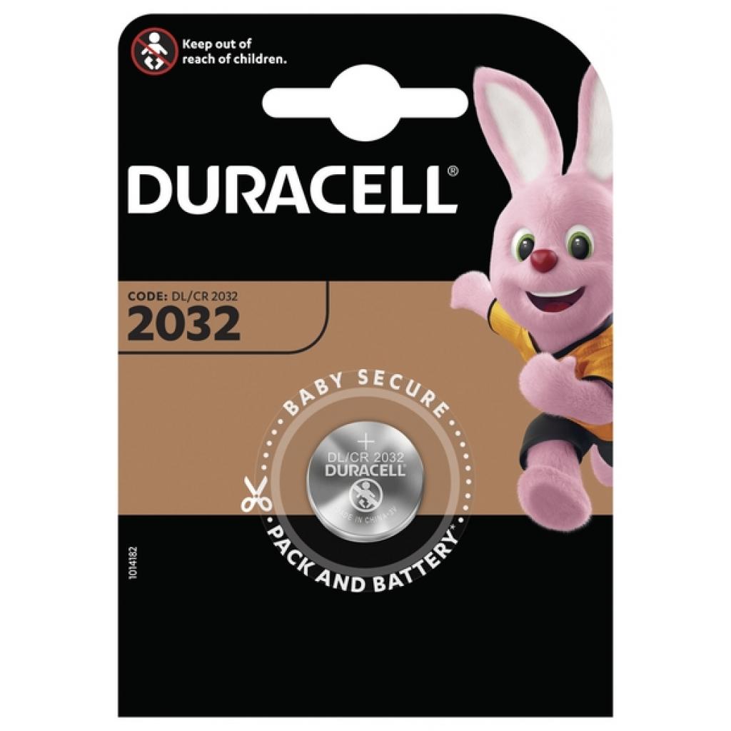 Батарейка Duracell CR 2032 / DL 2032 * 1 (5000394023369 / 5007658) в інтернет-магазині, головне фото